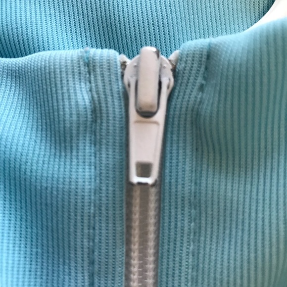Hollister Light Blue Full Zip Logo Track Jacket - Picture 7 of 7